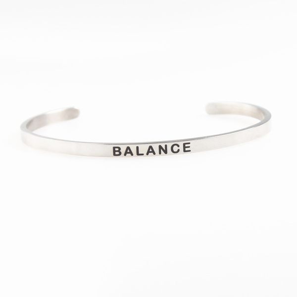 balance engraved 100% no fade stainless steel bracelets bangles positive inspirational quotes women men mantra bracelets gifts, Black
balance engraved 100% no fade stainless steel bracelets bangles positive inspirational quotes women men mantra bracelets gifts, Black