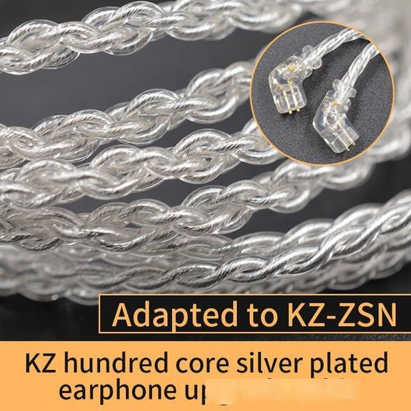 onsumer electronics kz zsn silver-plated cable headset upgrade wire gold plated 2pin 0.75mm high purity oxygen copper suitable for z...
onsumer electronics kz zsn silver-plated cable headset upgrade wire gold plated 2pin 0.75mm high purity oxygen copper suitable for z...