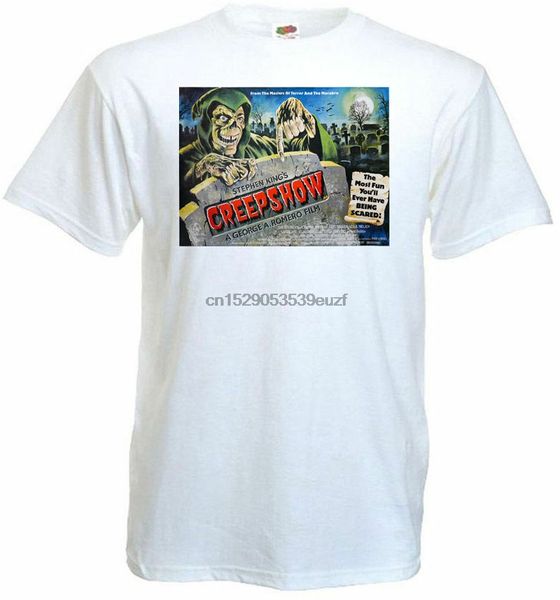 creepshow v6 t-shirt white poster all sizes s...5xl
