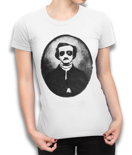 edgar allan poe with sunglasses funny t-shirt men's women's sizes tee shirt 
edgar allan poe with sunglasses funny t-shirt men's women's sizes tee shirt
