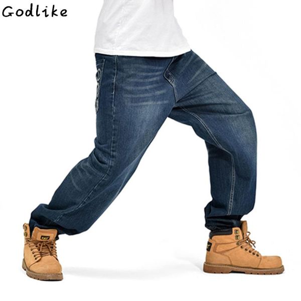 mens hip hop jeans men baggy jeans denim pants male streetwear casual loose rap skateboard trousers big size 30-46, Blue
mens hip hop jeans men baggy jeans denim pants male streetwear casual loose rap skateboard trousers big size 30-46, Blue