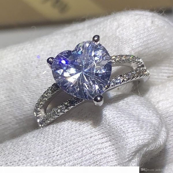 k choucong original desgin cute classical jewelry 925 sterling silver heart shape white z cz diamond women wedding band ring for lo, Slivery;golden
k choucong original desgin cute classical jewelry 925 sterling silver heart shape white z cz diamond women wedding band ring for lo, Slivery;golden