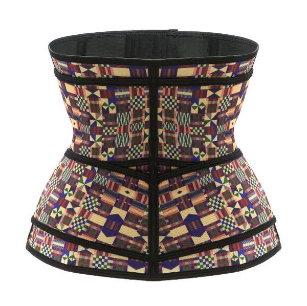 waist trimmer latex african print steel boned corset with sticker fitness sauna sweat belts slimming shapewear waist trainer drop shipping
waist trimmer latex african print steel boned corset with sticker fitness sauna sweat belts slimming shapewear waist trainer drop shipping