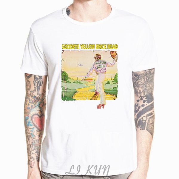 elton john 'goodbye yellow brick road album' t-shirt men summer tshirt male casual t-shirts kids tees
elton john 'goodbye yellow brick road album' t-shirt men summer tshirt male casual t-shirts kids tees