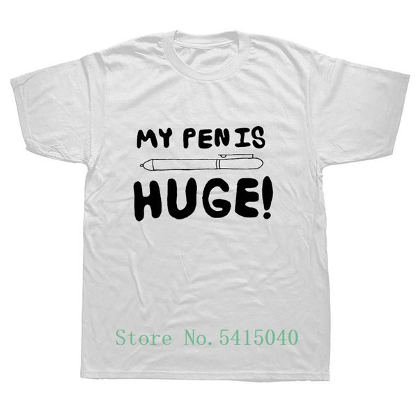 my pen огромна юмористические креативный 100% хлопок mens мужчина футболка футболка новая новизна o шея tshirt tee
my pen огромна юмористические креативный 100% хлопок mens мужчина футболка футболка новая новизна o шея tshirt tee