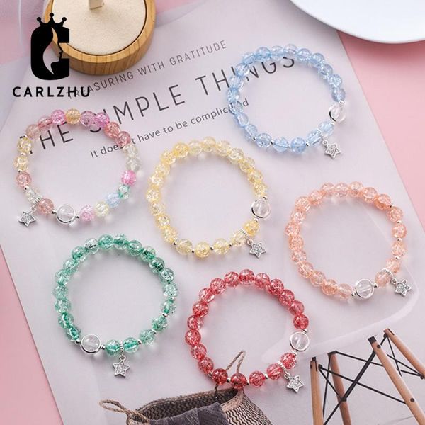 korean sweet cute charm strand bracelets crystal beaded bangle bracelet for women girl with star pendant fashion jewelry pulsera, Black
korean sweet cute charm strand bracelets crystal beaded bangle bracelet for women girl with star pendant fashion jewelry pulsera, Black