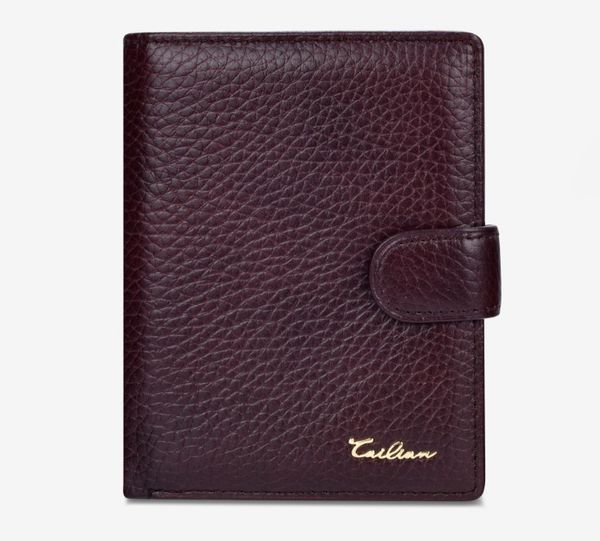 leather wallet men's business vertical multifunctional change bag men's purse card holders, Red;black
leather wallet men's business vertical multifunctional change bag men's purse card holders, Red;black