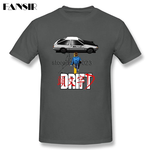 big size initial d ae86 popular tee shirt men man's short sleeve o neck men tshirt guys clothing