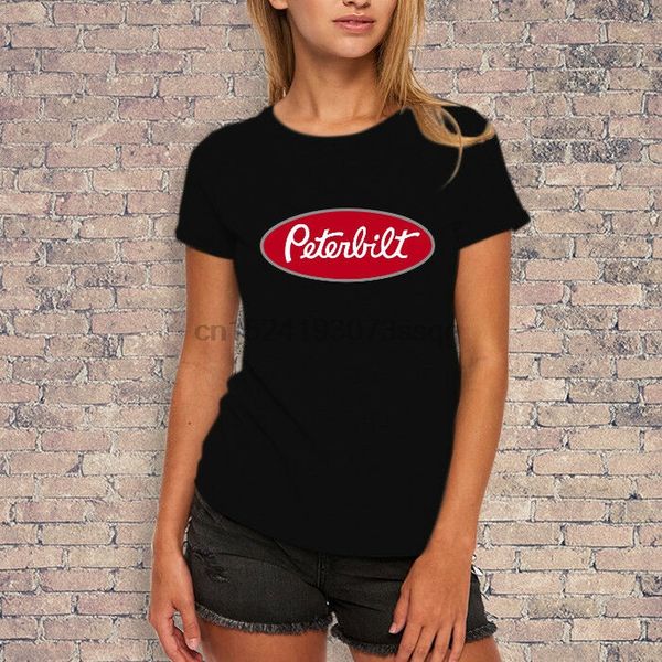 motors company peterbilt logo t-shirt womens style
