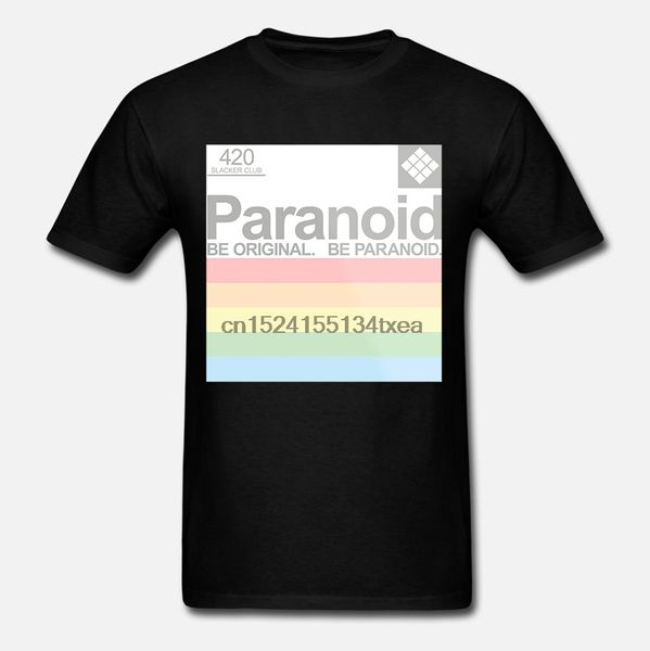 men tshirt short sleeve paranoid polaroid t shirt tee women t-shirt