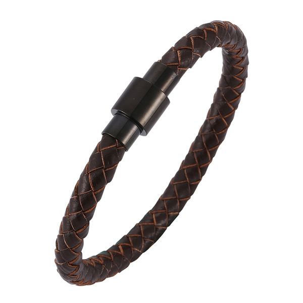 charm bracelets fashion men jewelry brown braided leather bangles stainless steel magnet buckle vintage male wristband sp0255z, Golden;silver
charm bracelets fashion men jewelry brown braided leather bangles stainless steel magnet buckle vintage male wristband sp0255z, Golden;silver