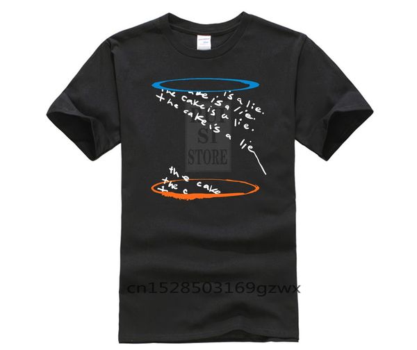 men's fun casual print t shirt game portal 2 aperture science laboratories men o neck men printing short sleeve tshirt trend
men's fun casual print t shirt game portal 2 aperture science laboratories men o neck men printing short sleeve tshirt trend