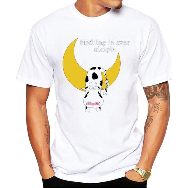 teehub fashion nothing is ever simple design dairy cow printed men t-shirt o-neck short sleeve tshirts cool funny tees
teehub fashion nothing is ever simple design dairy cow printed men t-shirt o-neck short sleeve tshirts cool funny tees