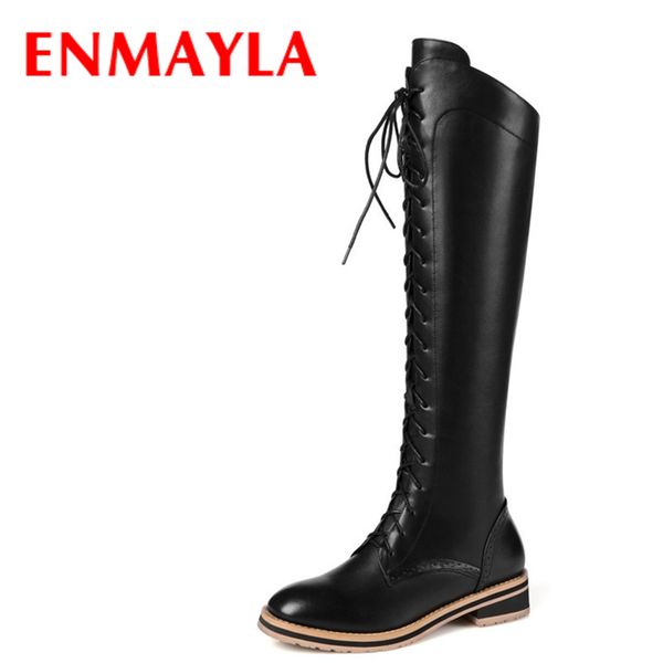 enmayla autumn winter fashion lace-up knee-high boots women shoes woman big size 42 flats ridding long boots women knight, Black
enmayla autumn winter fashion lace-up knee-high boots women shoes woman big size 42 flats ridding long boots women knight, Black