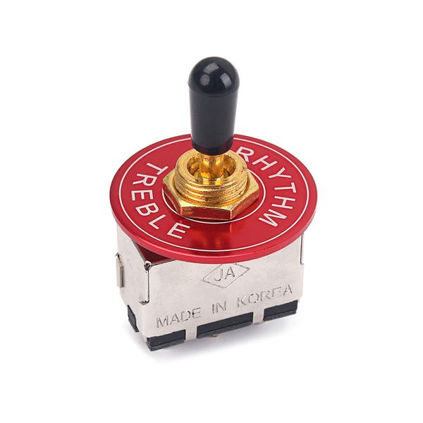 3 way toggle switch with rhythm treble ring for gibson lp sg electric guitar red with black
3 way toggle switch with rhythm treble ring for gibson lp sg electric guitar red with black