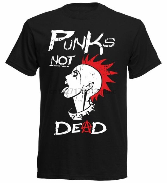 t-shirt punks not dead geschenk lustig sc xx 027
