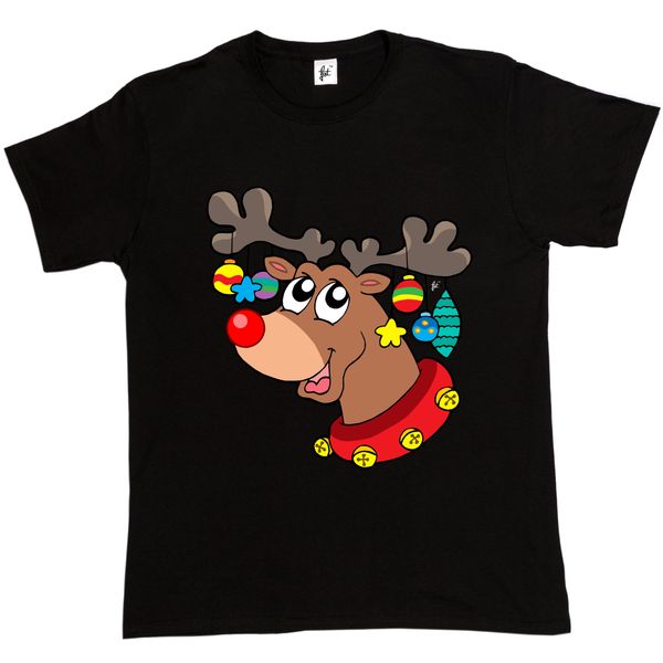 rudolph with xmas decorations hanging from antlers mens t-shirt summer short sleeve cotton tee for sale natural t shirt
rudolph with xmas decorations hanging from antlers mens t-shirt summer short sleeve cotton tee for sale natural t shirt