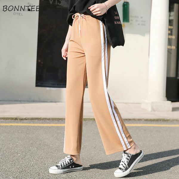 women's pants & capris women spring 2021 korean style fashion casual daily loose elegant womens clothing all-match students chic high q, Black;white
women's pants & capris women spring 2021 korean style fashion casual daily loose elegant womens clothing all-match students chic high q, Black;white