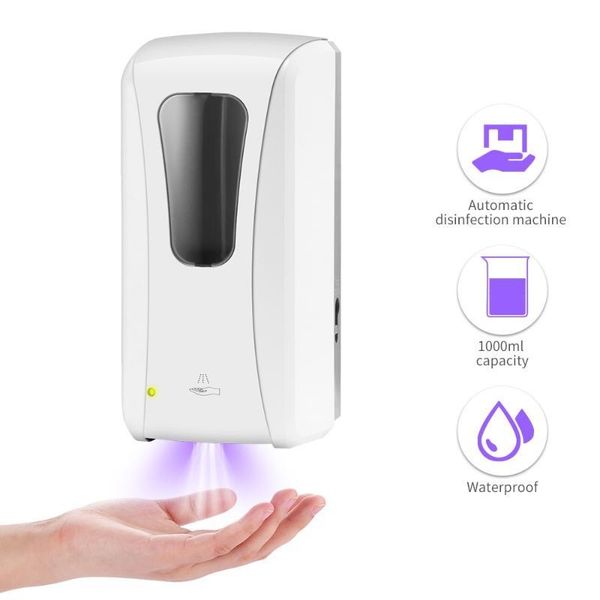 automatic disinfection machine 1000ml automatic disinfection sprayer liquid soap dispenser sensor for kitchen bathroom
automatic disinfection machine 1000ml automatic disinfection sprayer liquid soap dispenser sensor for kitchen bathroom