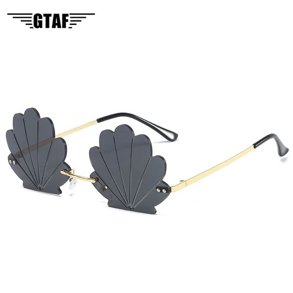 sunglasses 2021 women rimless metal frameless funny party sun glasses female colorful shades oculos uv400, White;black
sunglasses 2021 women rimless metal frameless funny party sun glasses female colorful shades oculos uv400, White;black