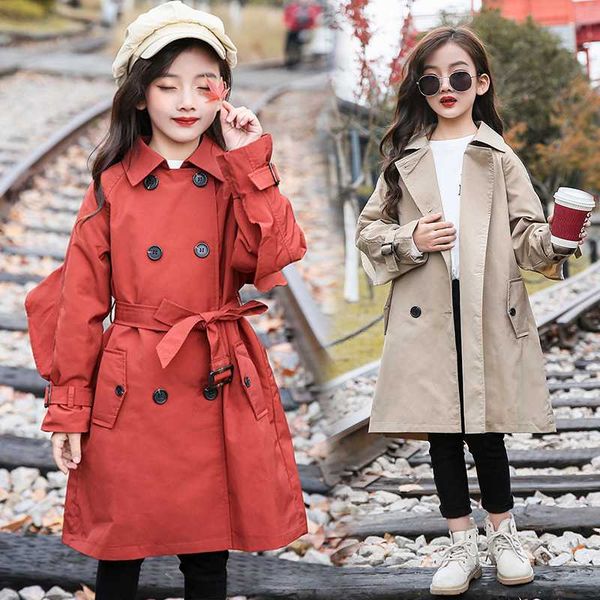 trench coats for girls teenage windbreaker autumn long coats children clothing fashion kids clothes school outfits 8 10 12 years, Blue;gray
trench coats for girls teenage windbreaker autumn long coats children clothing fashion kids clothes school outfits 8 10 12 years, Blue;gray