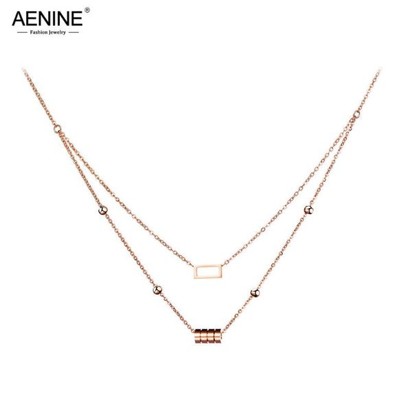 chokers aenine fashion stainless steel geometric cylinder & square choker necklace jewelry lovely pendant for women an17046, Golden;silver
chokers aenine fashion stainless steel geometric cylinder & square choker necklace jewelry lovely pendant for women an17046, Golden;silver