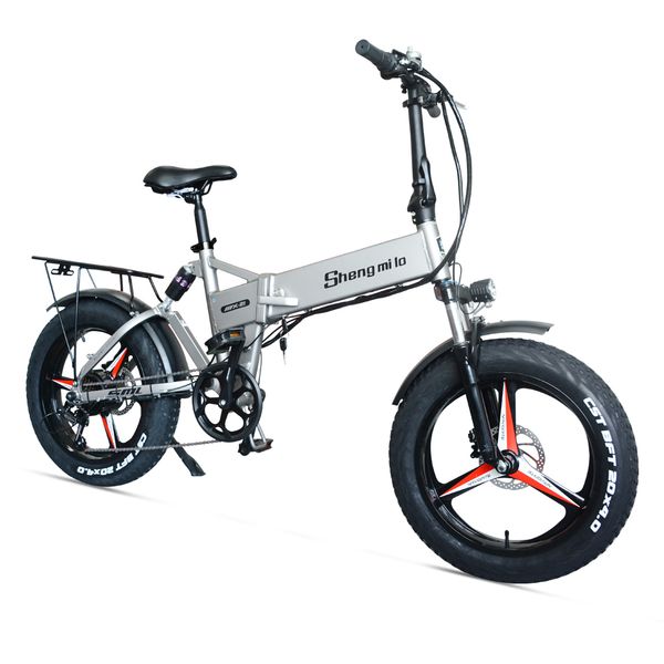 official shengmilomx21 20 inch electric bicycle 48velectric atv folding electric snowmobile lithium battery assisted mountain bike one wheel, Silver;blue
official shengmilomx21 20 inch electric bicycle 48velectric atv folding electric snowmobile lithium battery assisted mountain bike one wheel, Silver;blue