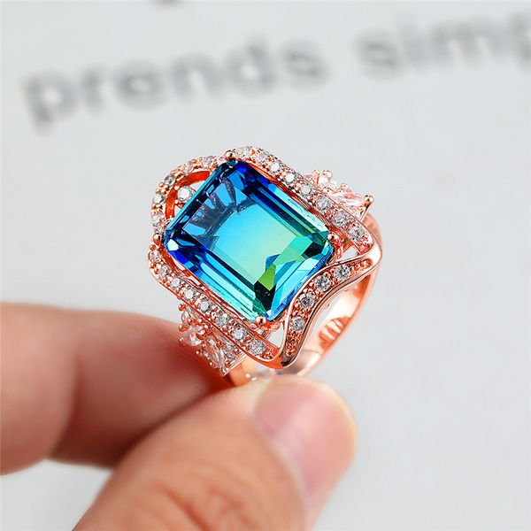 cute female rainbow crystal big ring rose gold silver color wedding rings for women charm square zircon stone engagement ring, Slivery;golden
cute female rainbow crystal big ring rose gold silver color wedding rings for women charm square zircon stone engagement ring, Slivery;golden