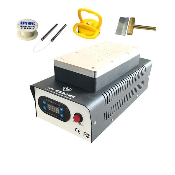 tbk-988 dual vacuum pump manual separator + gift double pump lcd screen splitter oca glue removal separator for curved screen
tbk-988 dual vacuum pump manual separator + gift double pump lcd screen splitter oca glue removal separator for curved screen