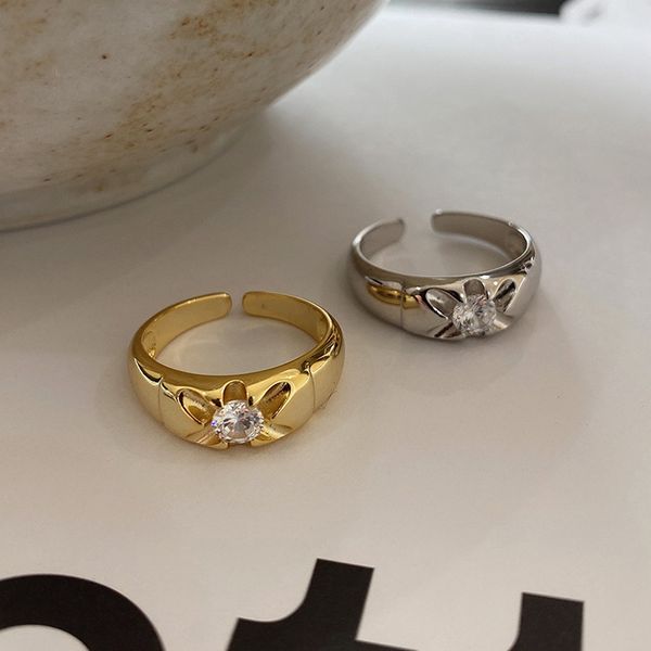 korean ring 925 sterling silver ring personality trendy jewelry fashion temperament smooth zircon, Golden;silver
korean ring 925 sterling silver ring personality trendy jewelry fashion temperament smooth zircon, Golden;silver