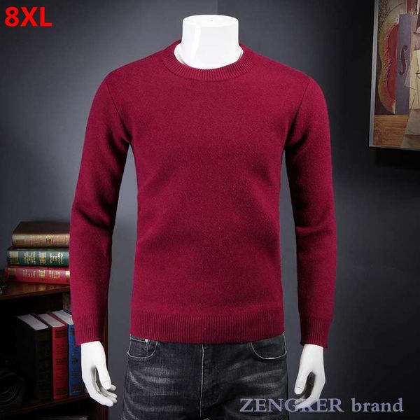 men's sweater plus velvet thickening warm sweater plus size man father winter loose big size pullovers 8xl 7xl 6xl, White;black
men's sweater plus velvet thickening warm sweater plus size man father winter loose big size pullovers 8xl 7xl 6xl, White;black