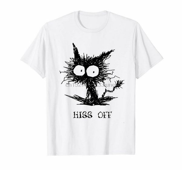 шипение off забавный кот черный кот смешные хеллоуин костюм doodle white t-shirt s-3xl street tee shirt
шипение off забавный кот черный кот смешные хеллоуин костюм doodle white t-shirt s-3xl street tee shirt