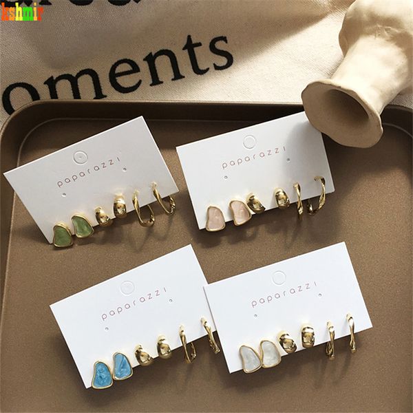kshmir 2020 candy earrings simple geometric female earrings c-shaped, curved, glossy gold vintage a set of 3, Golden;silver
kshmir 2020 candy earrings simple geometric female earrings c-shaped, curved, glossy gold vintage a set of 3, Golden;silver