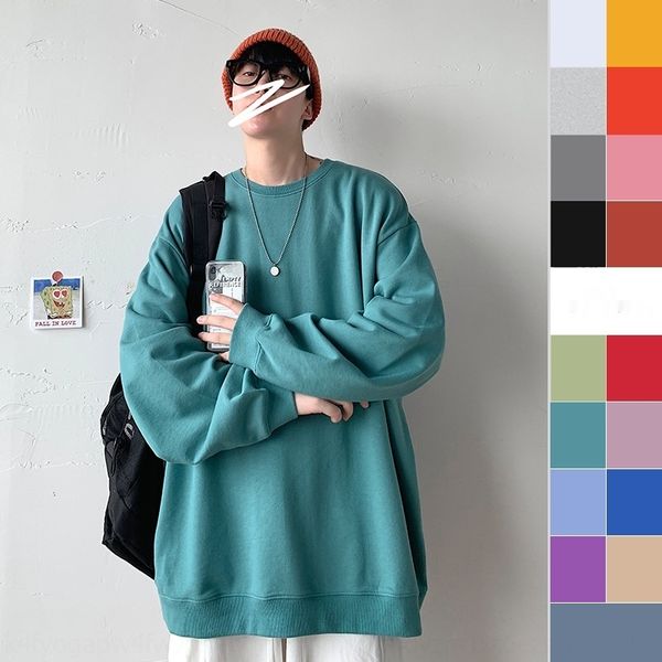 2020 autumn new solid color terry sweater large size multi-color trendy and women's all-match bottoming pullover wool ring wool ring co, Black
2020 autumn new solid color terry sweater large size multi-color trendy and women's all-match bottoming pullover wool ring wool ring co, Black