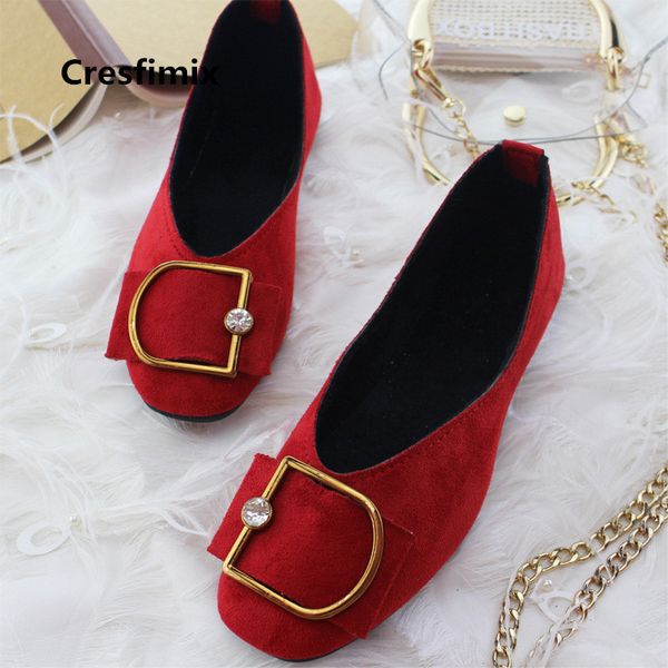 cresfimix chaussures plates femmes women fashion sweet flock office flat shoes lady cute casual slip on flats cool shoes a3543, Black
cresfimix chaussures plates femmes women fashion sweet flock office flat shoes lady cute casual slip on flats cool shoes a3543, Black