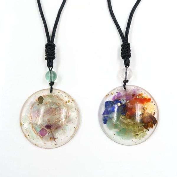 sxm reiki 7 chakra fluorite crystals chips stone orgone round shape pendant necklace handmade diy for women charm resin necklace, Silver
sxm reiki 7 chakra fluorite crystals chips stone orgone round shape pendant necklace handmade diy for women charm resin necklace, Silver