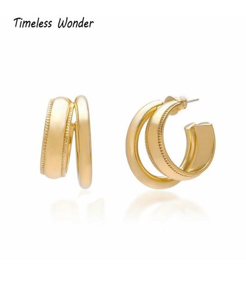 timeless wonder brass geo layered drop earrings women jewelry statement punk gothic boho runway designer rare trendy 3447, Silver
timeless wonder brass geo layered drop earrings women jewelry statement punk gothic boho runway designer rare trendy 3447, Silver