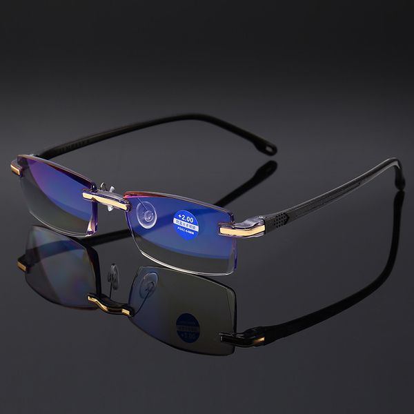 vazrobe rimless reading glasses men anti blue light diopter male frameless tint resin lens +100 150 200 presbyopia man, White;black
vazrobe rimless reading glasses men anti blue light diopter male frameless tint resin lens +100 150 200 presbyopia man, White;black