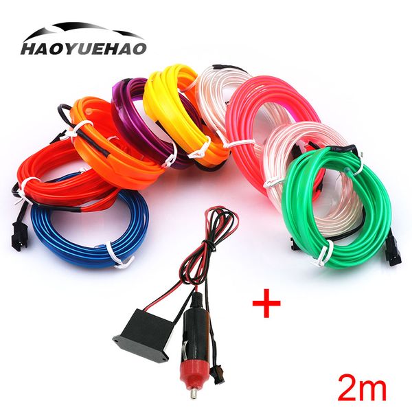 haoyuehao 2m 1 cold light + cigarette light drive led car 10 color drive dc 12v car accessories atmosphere lamp
haoyuehao 2m 1 cold light + cigarette light drive led car 10 color drive dc 12v car accessories atmosphere lamp