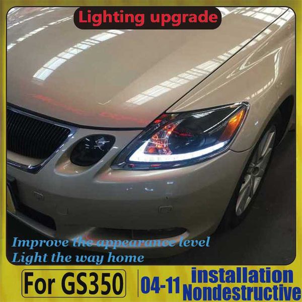 2006-2012 year led headlight for gs300 gs350 gs430 gs450 led head lamps with headlight projector lens
2006-2012 year led headlight for gs300 gs350 gs430 gs450 led head lamps with headlight projector lens