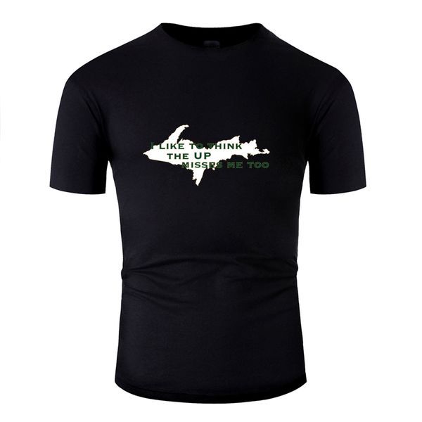 comical former yooper i like to think the up misses me too t shirt normal fashion men's t shirt fitness o neck tee top
comical former yooper i like to think the up misses me too t shirt normal fashion men's t shirt fitness o neck tee top