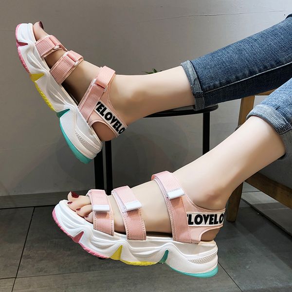 2020 summer platform women flat thick bottom black yellow beige beach sandals size 35 - 40
2020 summer platform women flat thick bottom black yellow beige beach sandals size 35 - 40