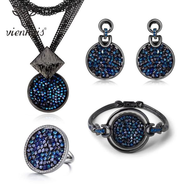 viennois fshion jewelry set for women blue crystal rhinestone ring bracelet dangle earrings and necklace jewelry set for women, Silver
viennois fshion jewelry set for women blue crystal rhinestone ring bracelet dangle earrings and necklace jewelry set for women, Silver