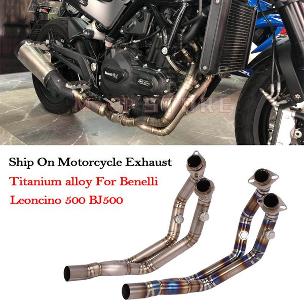 titanium alloy motorcycle exhaust pipe for benelli leoncino 500 bj500 modified front middle link pipe moto escape muffle slip on
titanium alloy motorcycle exhaust pipe for benelli leoncino 500 bj500 modified front middle link pipe moto escape muffle slip on