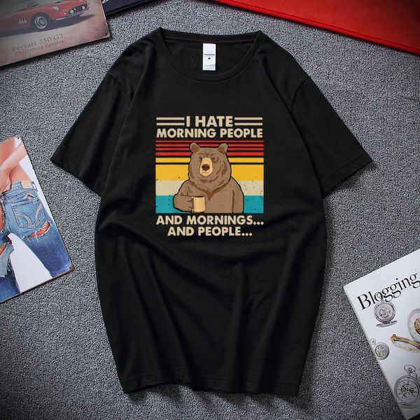 i hate morning people and mornings and people t shirt funny bear drink coffee lover cute lazy animal retro t-shirt cotton tshirt
i hate morning people and mornings and people t shirt funny bear drink coffee lover cute lazy animal retro t-shirt cotton tshirt