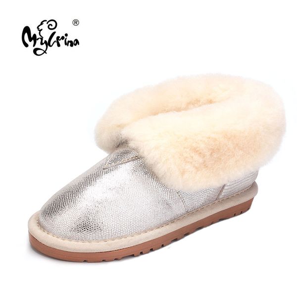 australia women snow boots 100% genuine cowhide leather natural fur ankle boots warm winter woman shoes large size 35-44, Black
australia women snow boots 100% genuine cowhide leather natural fur ankle boots warm winter woman shoes large size 35-44, Black