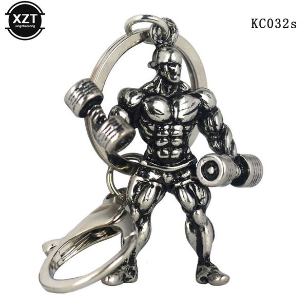keychains strong man dumbbell keychain men fitness bodybuilding hold barbell key chains for car wallet ring sport jewelry gym gift, Silver
keychains strong man dumbbell keychain men fitness bodybuilding hold barbell key chains for car wallet ring sport jewelry gym gift, Silver