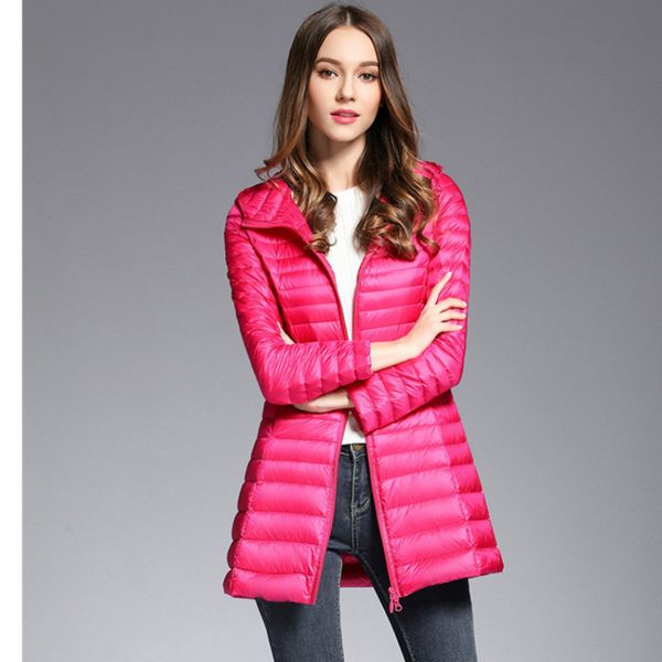 women's down & parkas 2021 autumn winter slim long hooded warm white duck coat 95% ultra-light plus size thin jacket women outerwea clo, Black
women's down & parkas 2021 autumn winter slim long hooded warm white duck coat 95% ultra-light plus size thin jacket women outerwea clo, Black