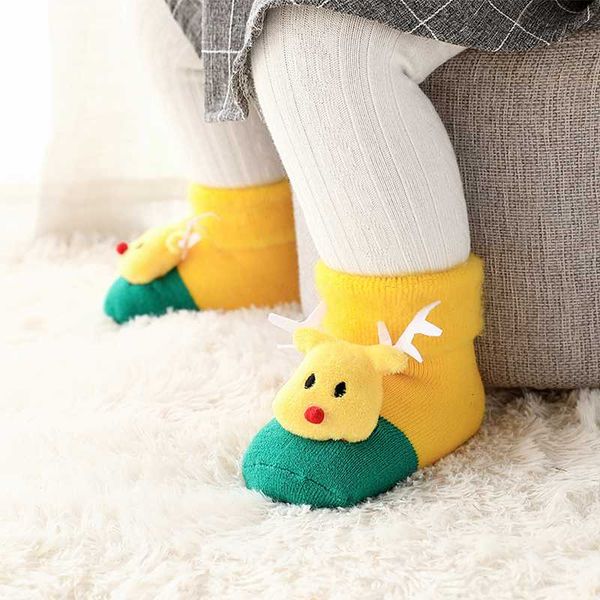 christmas socks kids baby anti slip winter boy girl newborn infant thermal warm cotton sock toddler child velvet thick long sock, Pink;yellow
christmas socks kids baby anti slip winter boy girl newborn infant thermal warm cotton sock toddler child velvet thick long sock, Pink;yellow
