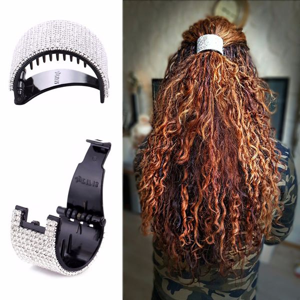 2pcs rhinestone tie up jaw hair claw hairpin crystal round circle ponytail holder hair buckle women headwear accessories
2pcs rhinestone tie up jaw hair claw hairpin crystal round circle ponytail holder hair buckle women headwear accessories